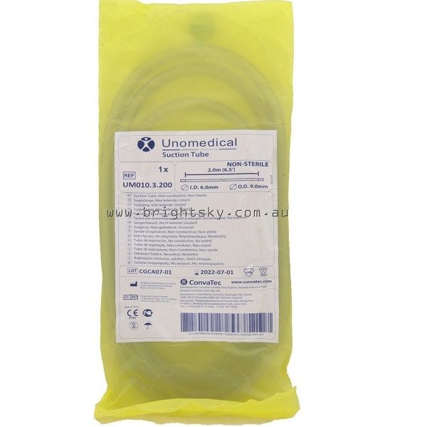 Unomedical Suction Tubing Non Sterile 2Mt