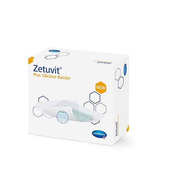 Zetuvit Plus Silicone Border 15x25cm