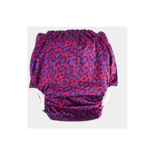 Butts Reusable Incontinence Undies Leapord Pink Size 7