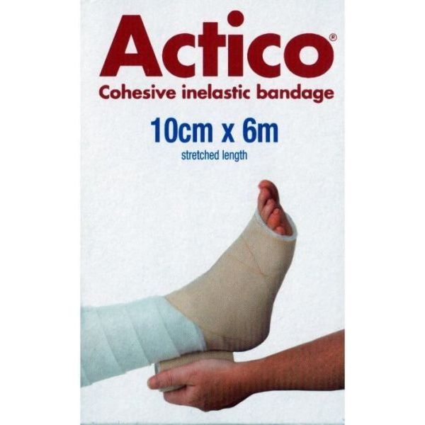 Actico Short Stretch Comp Bandage 10cmx6mt