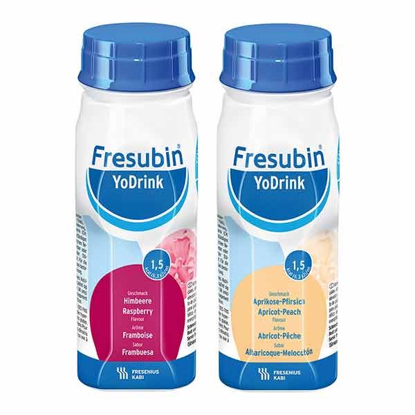Fresubin YoDrink Raspberry 200mL EasyBottle Pkt4