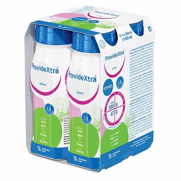 Fresubin Provide Xtra Apple 200mL Easy Bottle Pkt4