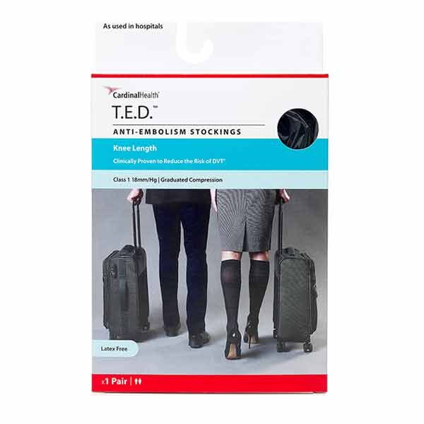 TED Knee Length Black Small Regular Closed Toe