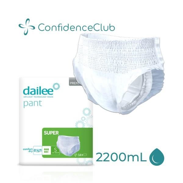 ConfidenceClub Dailee Pull up Pants Super Small 2200ml Pk14