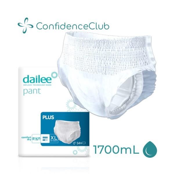 ConfidenceClub Dailee Pull up Pants Plus XL 1700ml Pk14