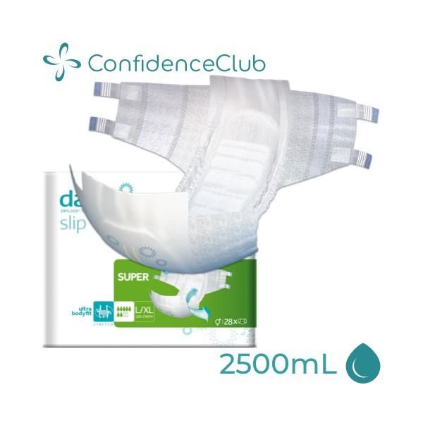 ConfidenceClub Dailee Slip Super L/XL 2500ml Pk28