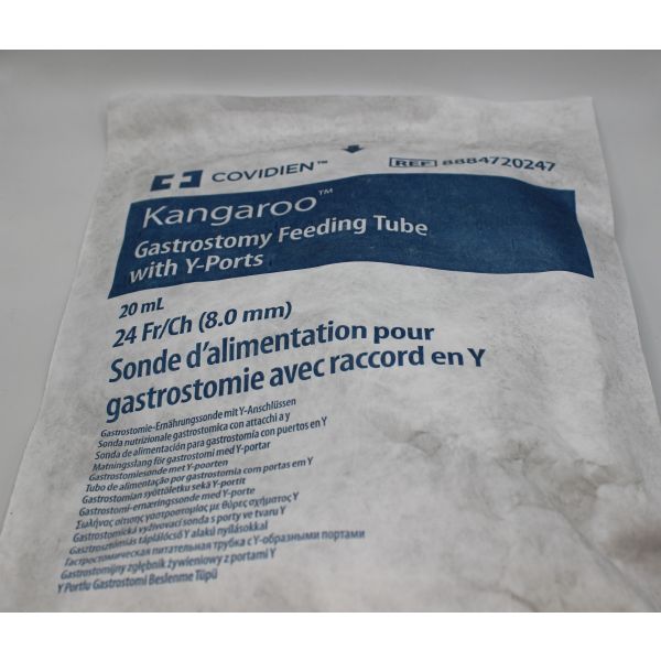 Kangaroo Gastrostomy Feeding Tube with Y-Port 24Fr 20ml