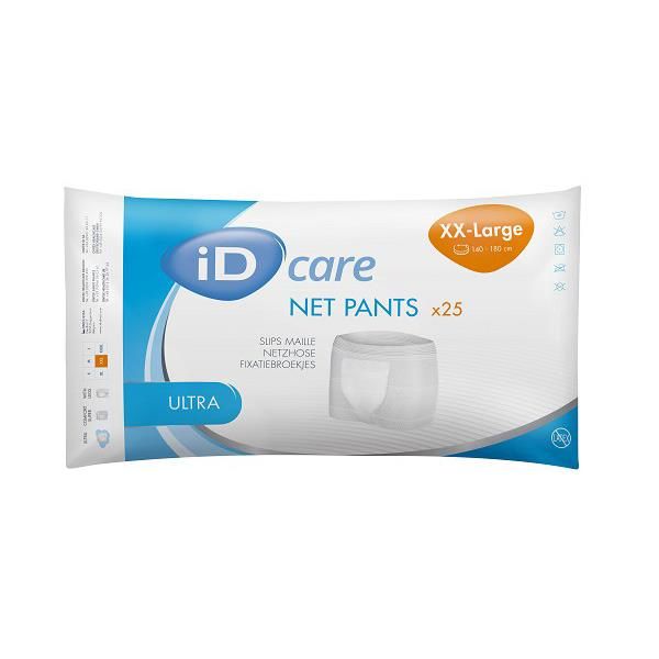 iD Care Ultra 2XL Mesh Pants 140-180cm Pk25
