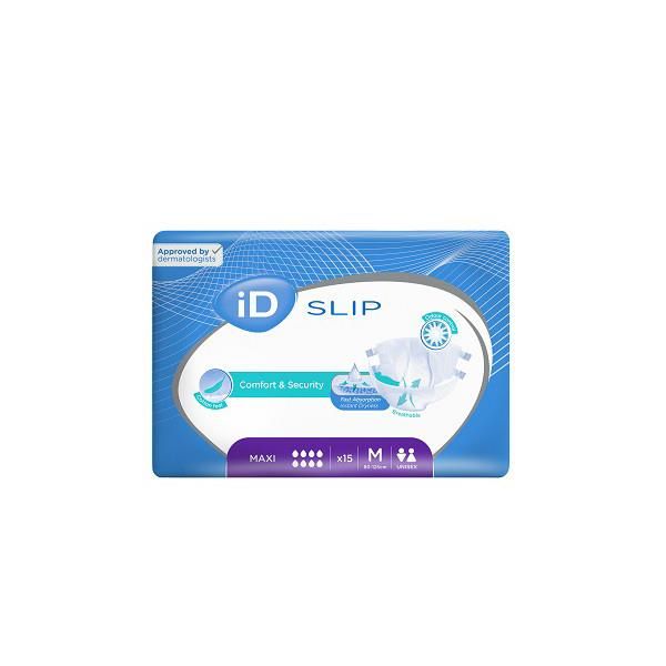 iD Slip Maxi Medium 80-125cm 3700ml Pk15