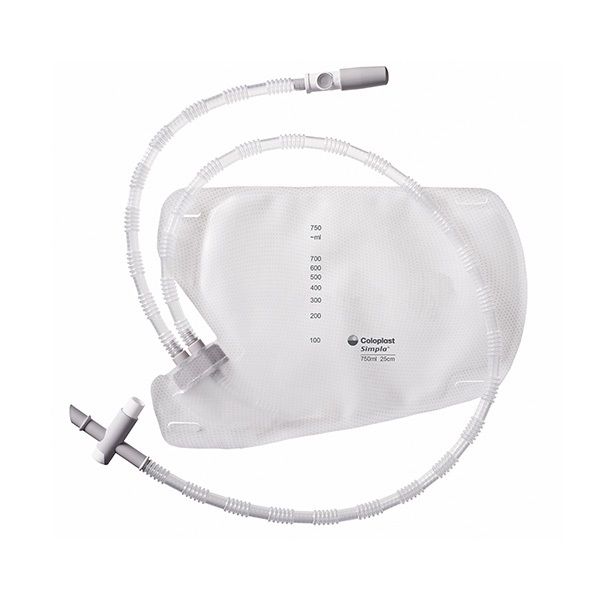 Simpla Plus Syphon Bag Sterile 750ml 25cm Tube