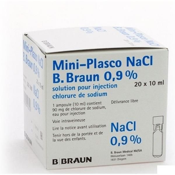 Sodium Chloride For Injection 0.9% Ampoule 10ml