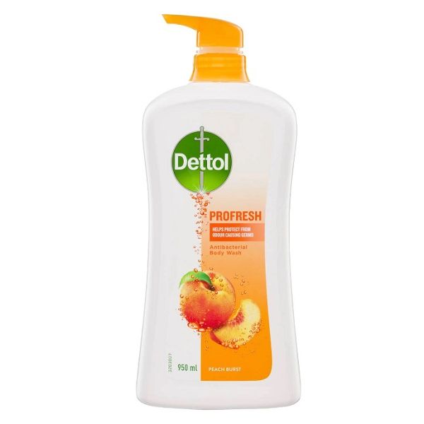 Dettol Profresh Shower Gel Peach Burst 950ml