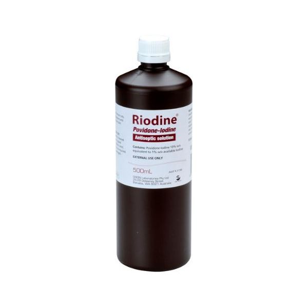 Riodine Povidone Iodine 500ml