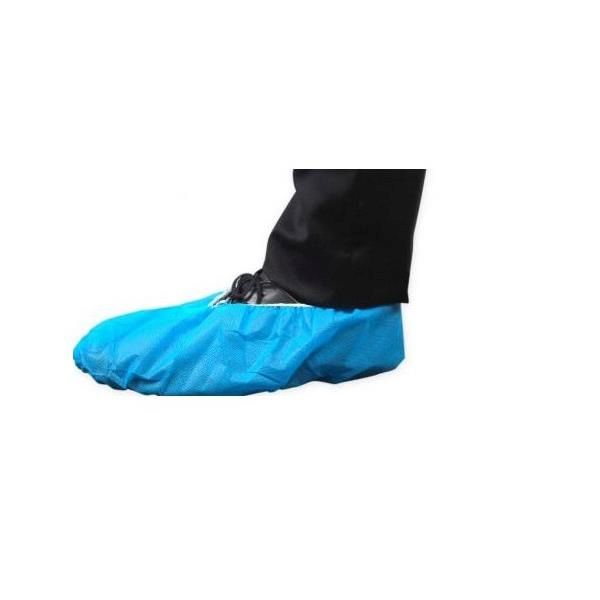 Owear Overshoe Regular Non Woven Paper Blue Non Skid Box 100