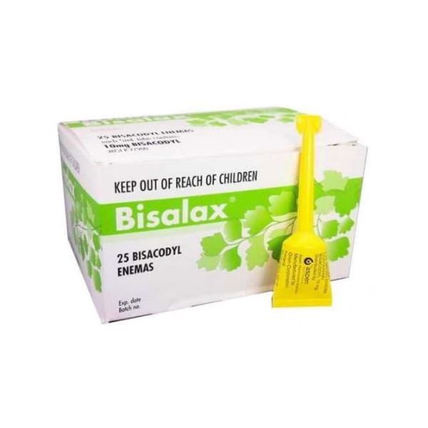 Bisalax Enema 10mg 5ml Pk25