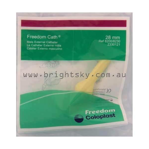 Freedom Catheter Self Adhesive Latex External 28mm