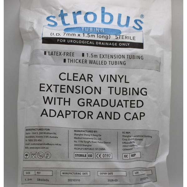 Strobus Sterile Extension Tubing 1.5m