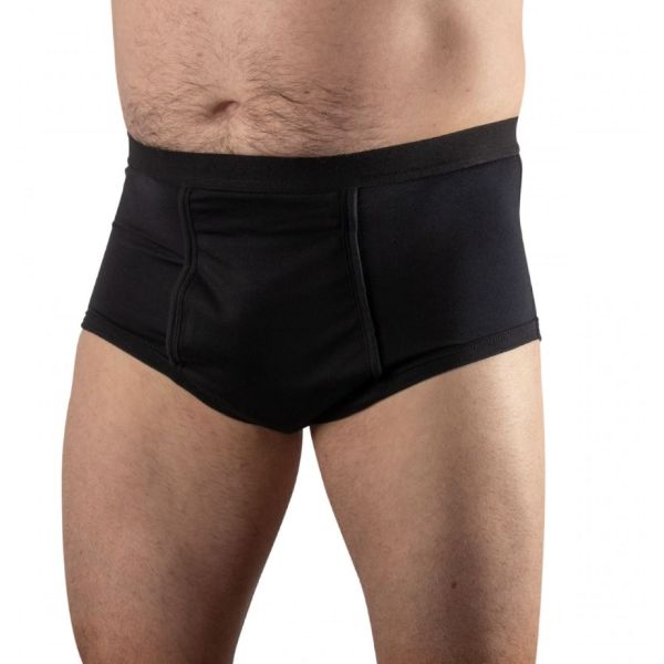 Conni Mens Oscar Briefs Black 3XL