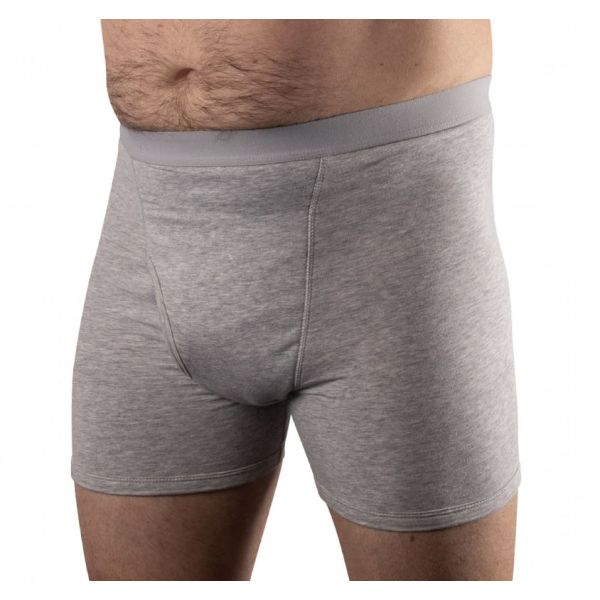 Conni Mens Kalven Boxer Shorts Grey  3XL