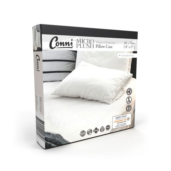 Conni Micro Plush Pillow Protector With Zip