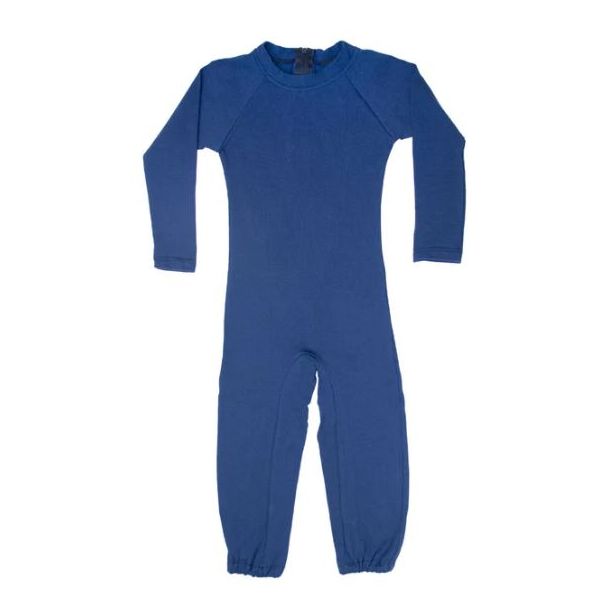 MiNappi Body Suit Long Sleeve/Long Leg Size 08 Navy