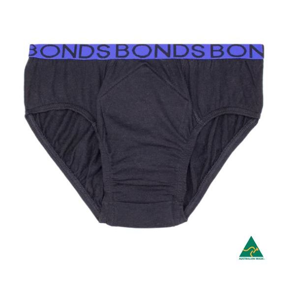 MiNappi +Bonds Boys Hipster  Size 3-4  400ml  Black