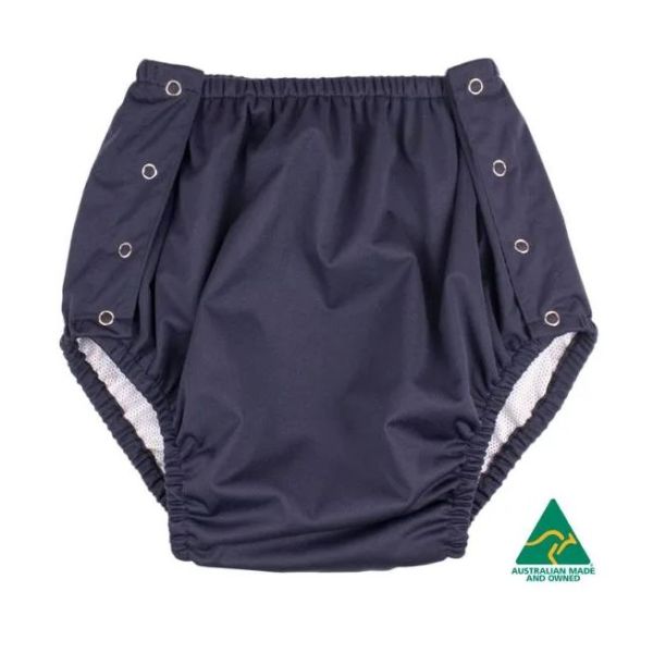 MiNappi All-In-One Unisex Pant Stud-Side Opening 1000ml 8-10