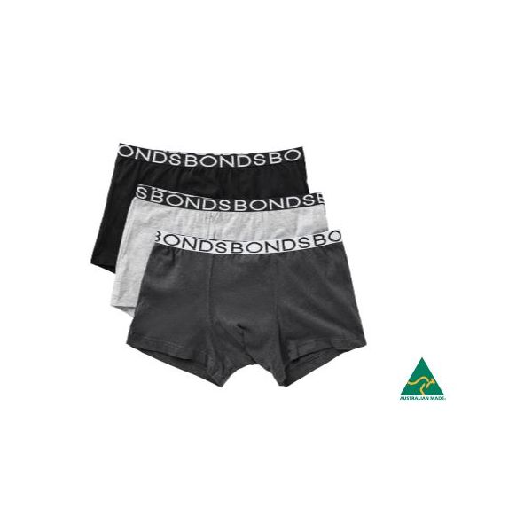 MiNappi +Bonds Boys Trunk, Size 6-8, 300ml, Black