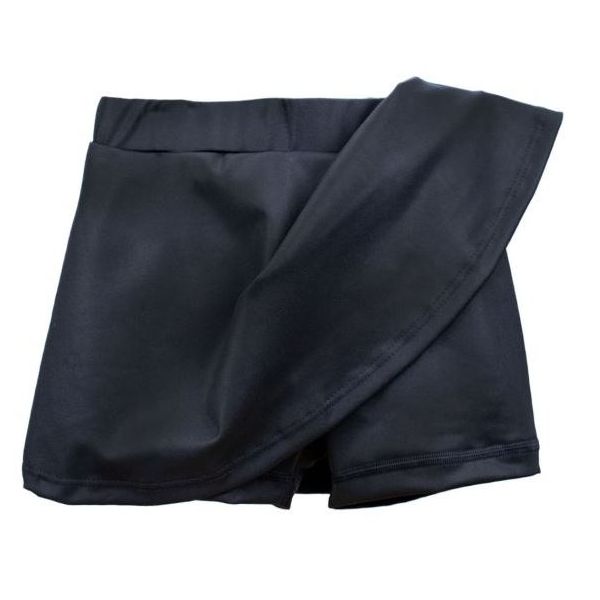 MiNappi Girls Incontinence Swim Skort Large Black