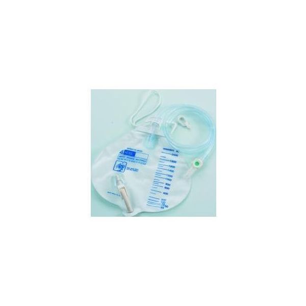 Bard Overnight Drain Bag No Tap Non-Sterile 100cm 2L
