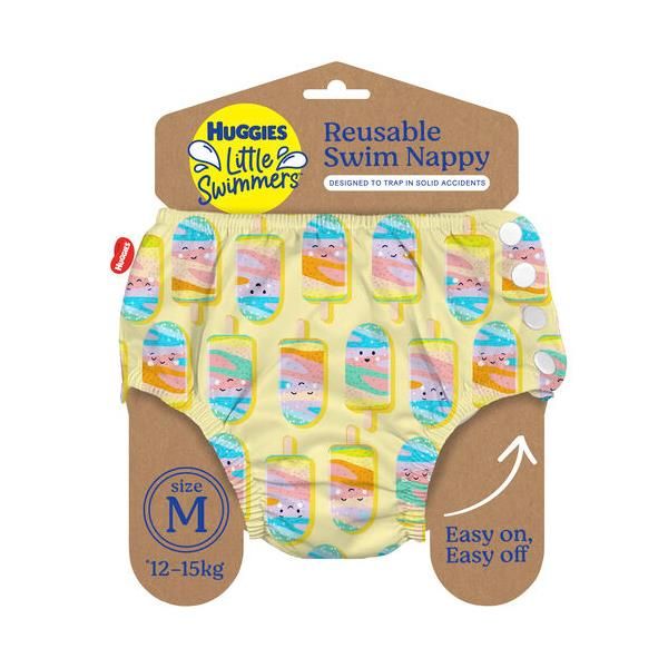 Huggies Smile-Pops Reusable Swim Pants M 12-15kg
