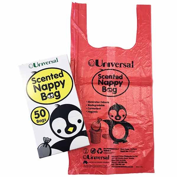Nappy Bag   Scented Biodegradable 50/Box