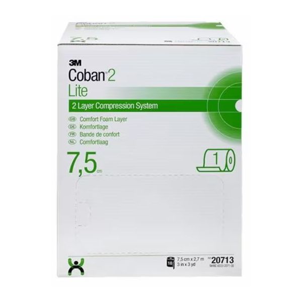 Coban 2 Lite Comfort Foam Layer 7.5cm x 2.7m