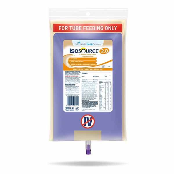 Isosource 2.0 1000ml Ready To Hang Soft Bag