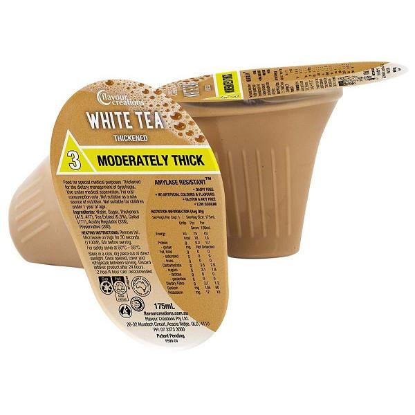 Flavour Creations White Tea Flavoured Drink 175ml Level 3 Moderately Thick