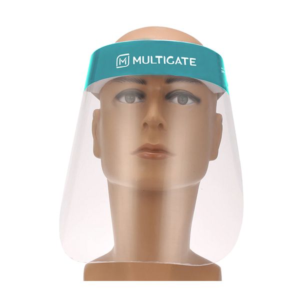 Face Shield 32cm x 22cm, Hook & Loop Adjustable in Each