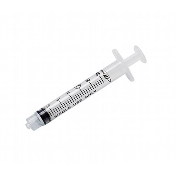MDevices Syringe Luer Lock 3ml Box 100
