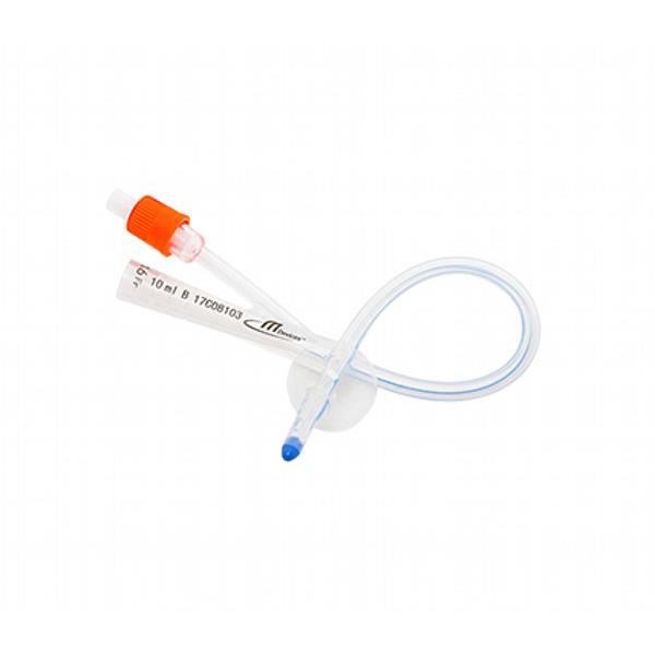 mDevices Foley Catheter Female Silicone 2-Way 16Fr 10mL  23cm