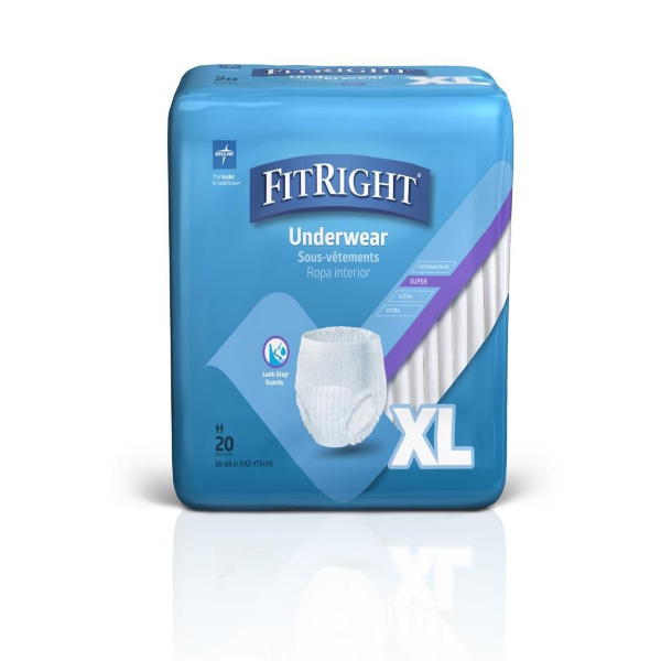 Fitright Super Disposable Pull Up Extra Large 56-68 938mls Pk20