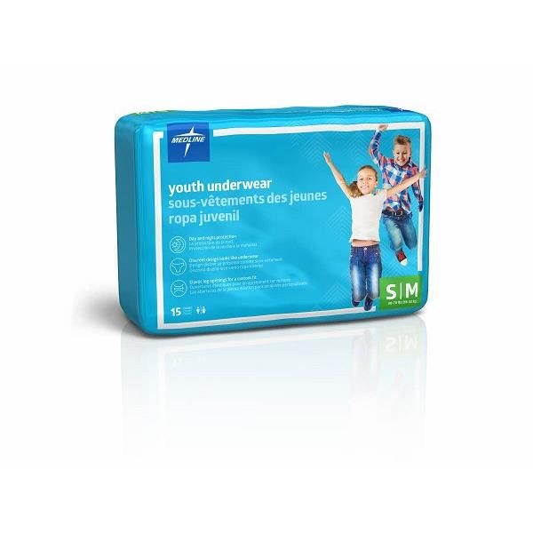 Drytime Youth Disposable underwear Small-Medium 17-28kg Carton 60