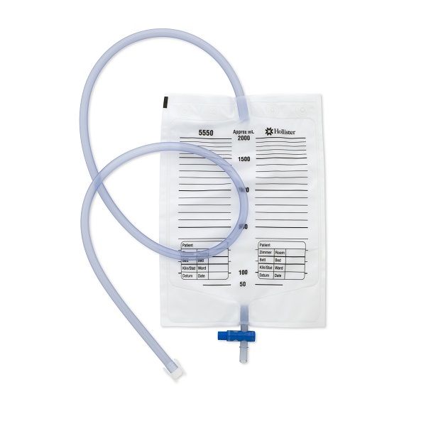 Hollister Urostomy Night Drain Bag Non-Sterile 2L