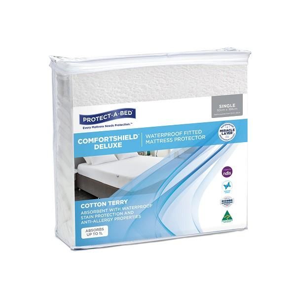 Comfortshield Deluxe Mattress Protector Single