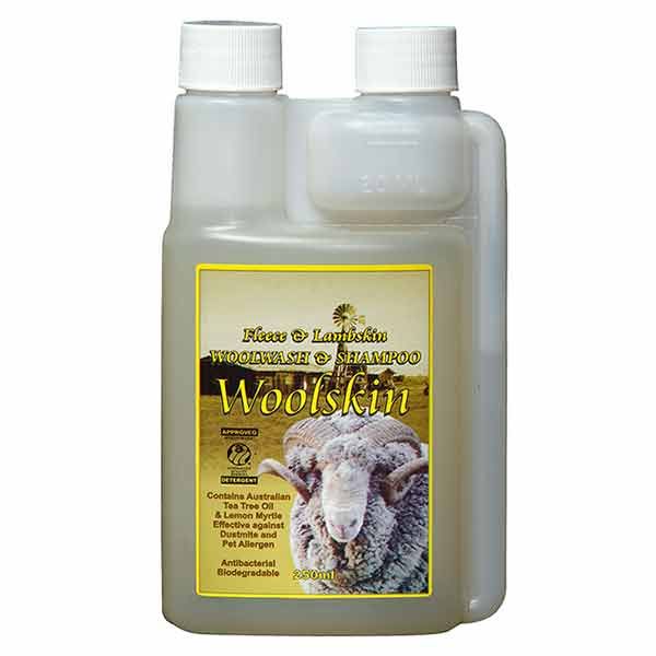 Woolskin Sheepskin Shampoo and Woolwash 250ml
