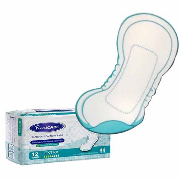 RealCare Bladder Weakness Pad Large/Extra 550ml PK12