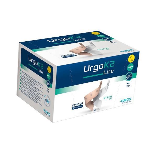 Urgo K2 Lite Latex Free 2 Layer Compression Bandage 18-25cm