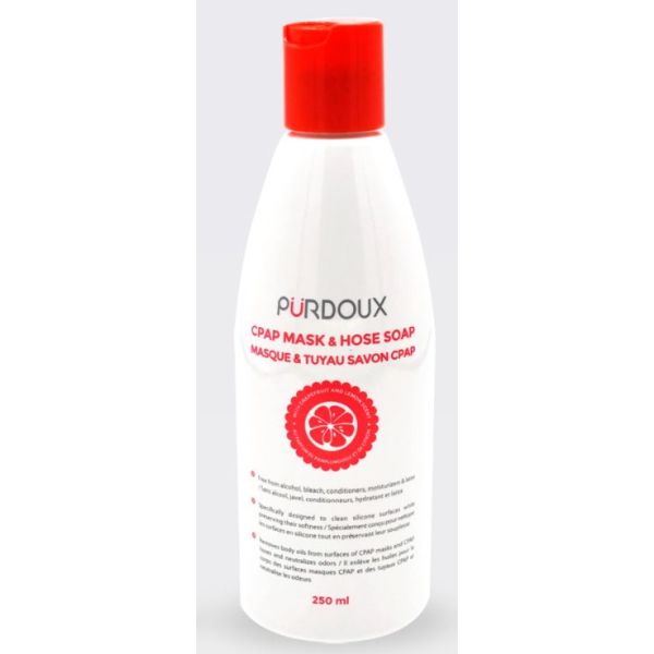 Purdoux CPAP soap 250ml Lemon and Grapefruit