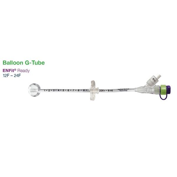 AMT ENFit Single Port Balloon Gastrostomy Tube FG20
