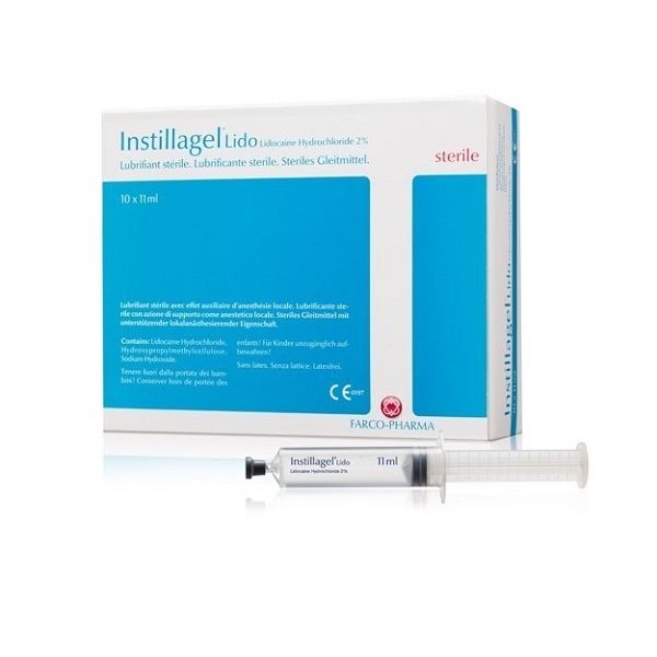 Instillagel 11ml Lidocaine Only Lubricant Syringe