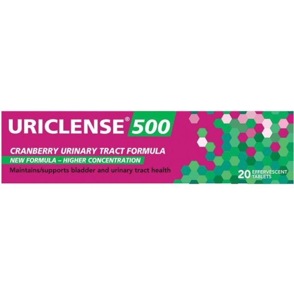 Uriclense 500 Cranberry Urinary Tract Formula Tabs