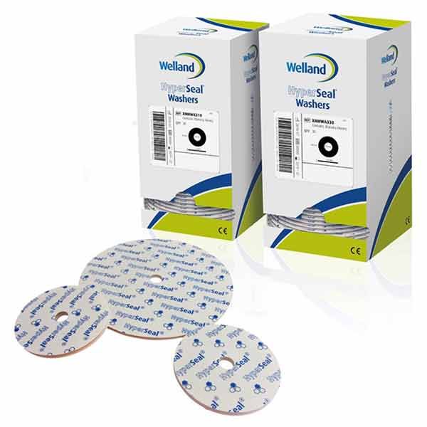 Welland HyperSeal Washers Manuka Honey Small 4mm Thick Box 30